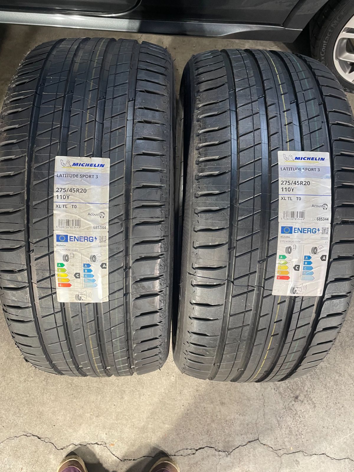 Michelin SPORT 3 275 45Ｒ20 2本セット