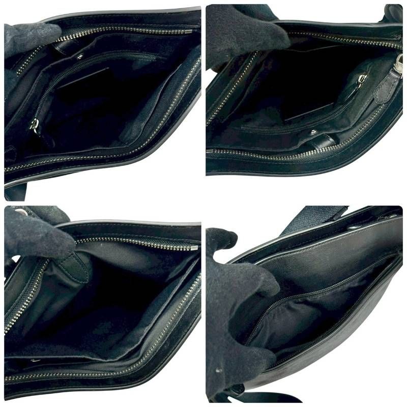 美品☆COACH コーチ☆ショルダーバッグ ボディバッグ シグネチャー PVC