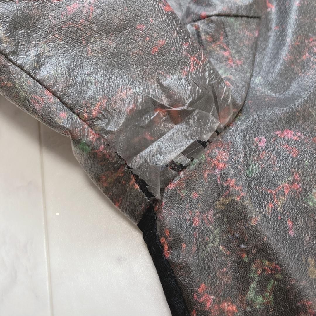 OAKLEY ジップナイロンジャケット 総柄ブルゾン XL - メルカリ