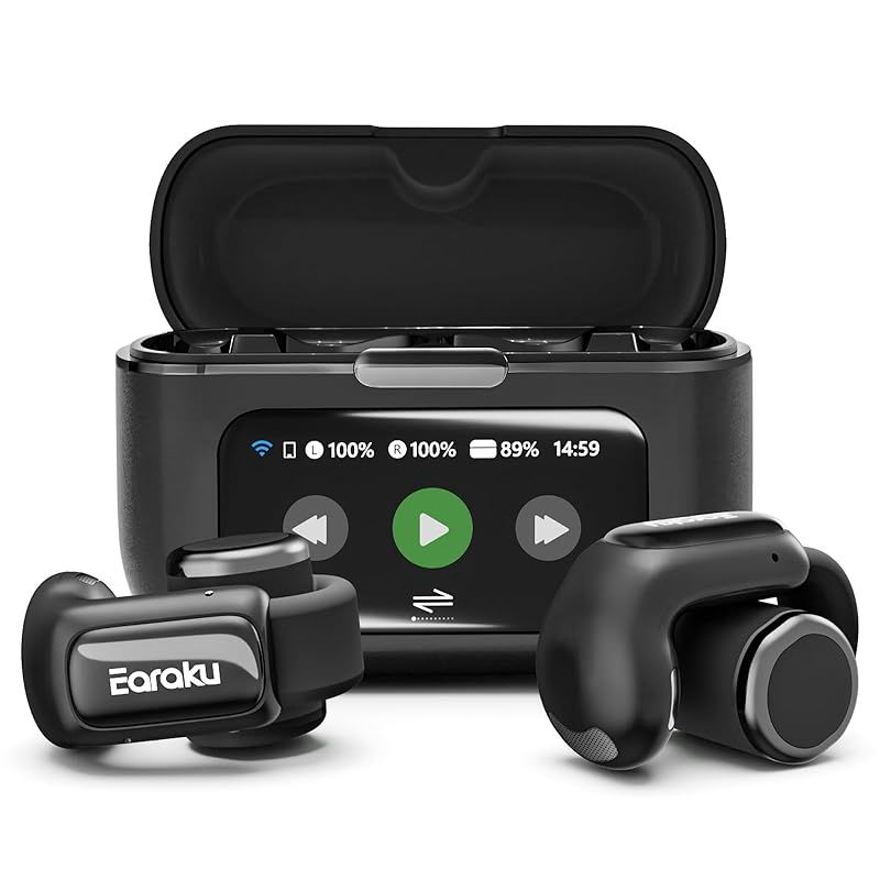 Earaku(イアラク)イヤホン Bluetooth オープンイヤーイヤホン【究極の