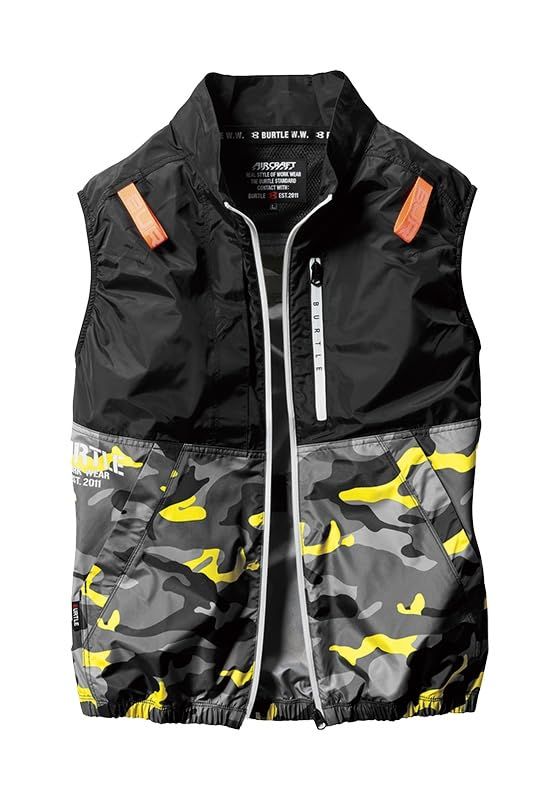 [バートル] BURTLE aircraft(エアークラフト) ベスト(ユニセックス) AC2014 (7 イエローカモ XL) [7 イエローカモ] [XL]