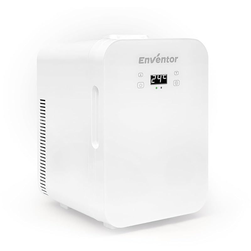 Enventor 冷蔵庫 小型 冷温庫 10L 極静音 LCD温度表示 ワンタッチ操作