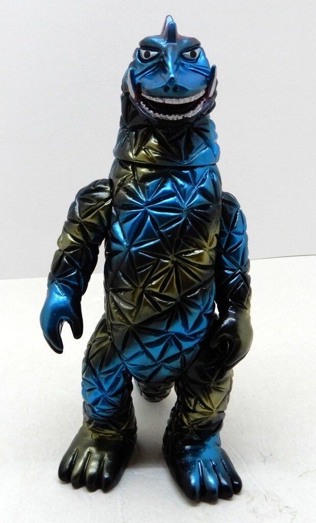 復刻堂 復刻昭和の大怪獣 宇宙怪獣2号(黒成型/金/メタリックブルー