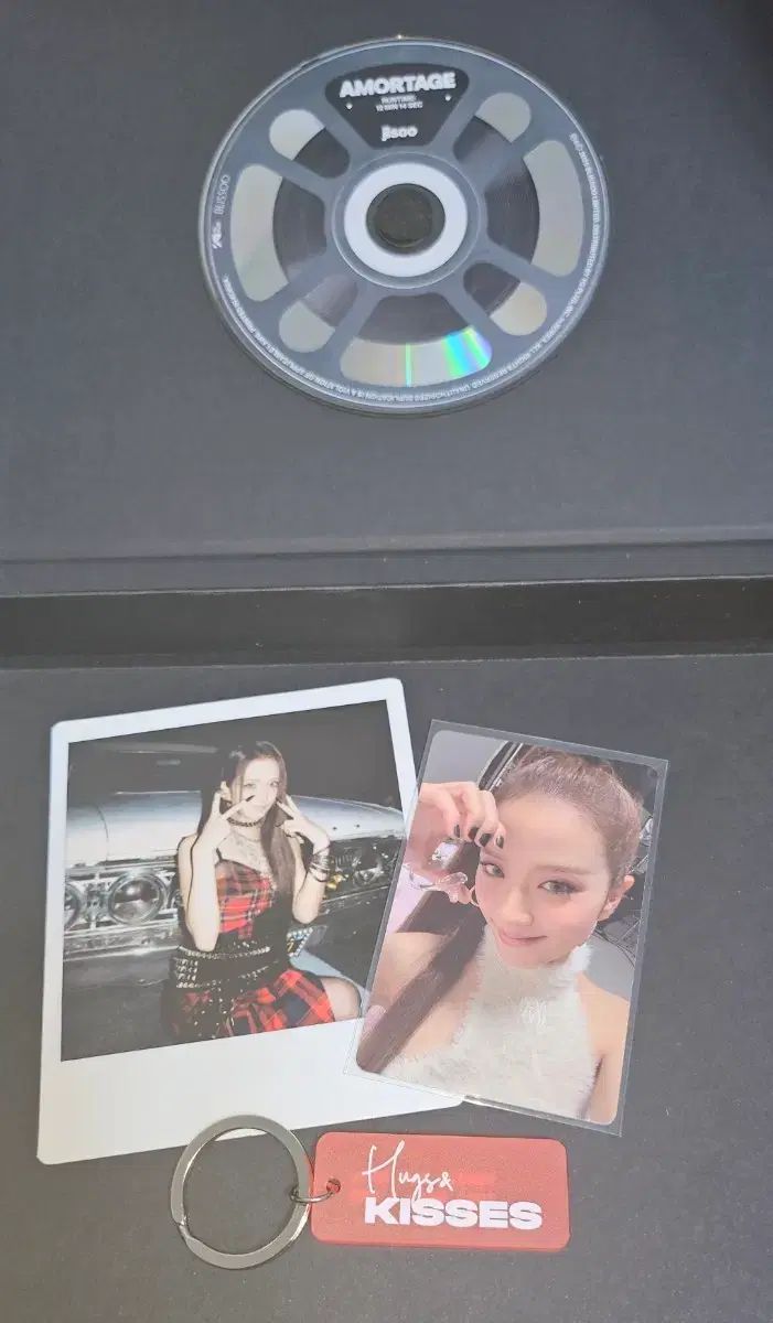 BLACKPINK ジス(JISOO) アモルタジュ トレカ トレカ キーホルダー