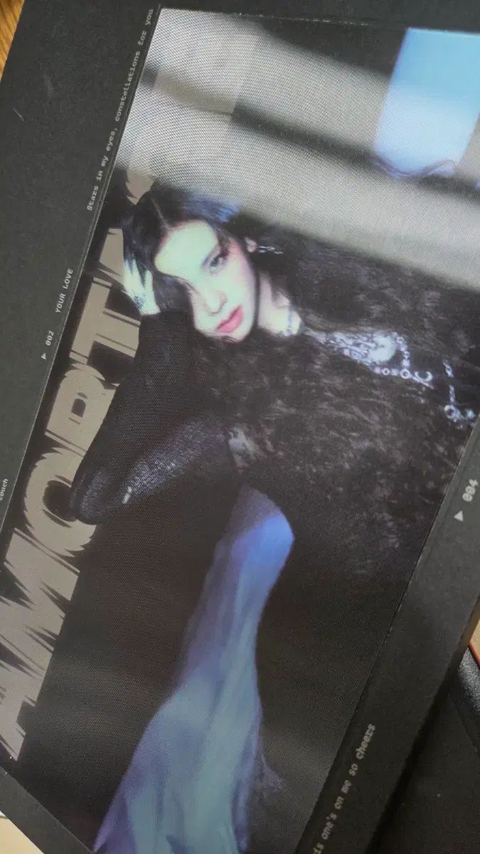 BLACKPINK ジス(JISOO) アモルタジュ トレカ トレカ キーホルダー