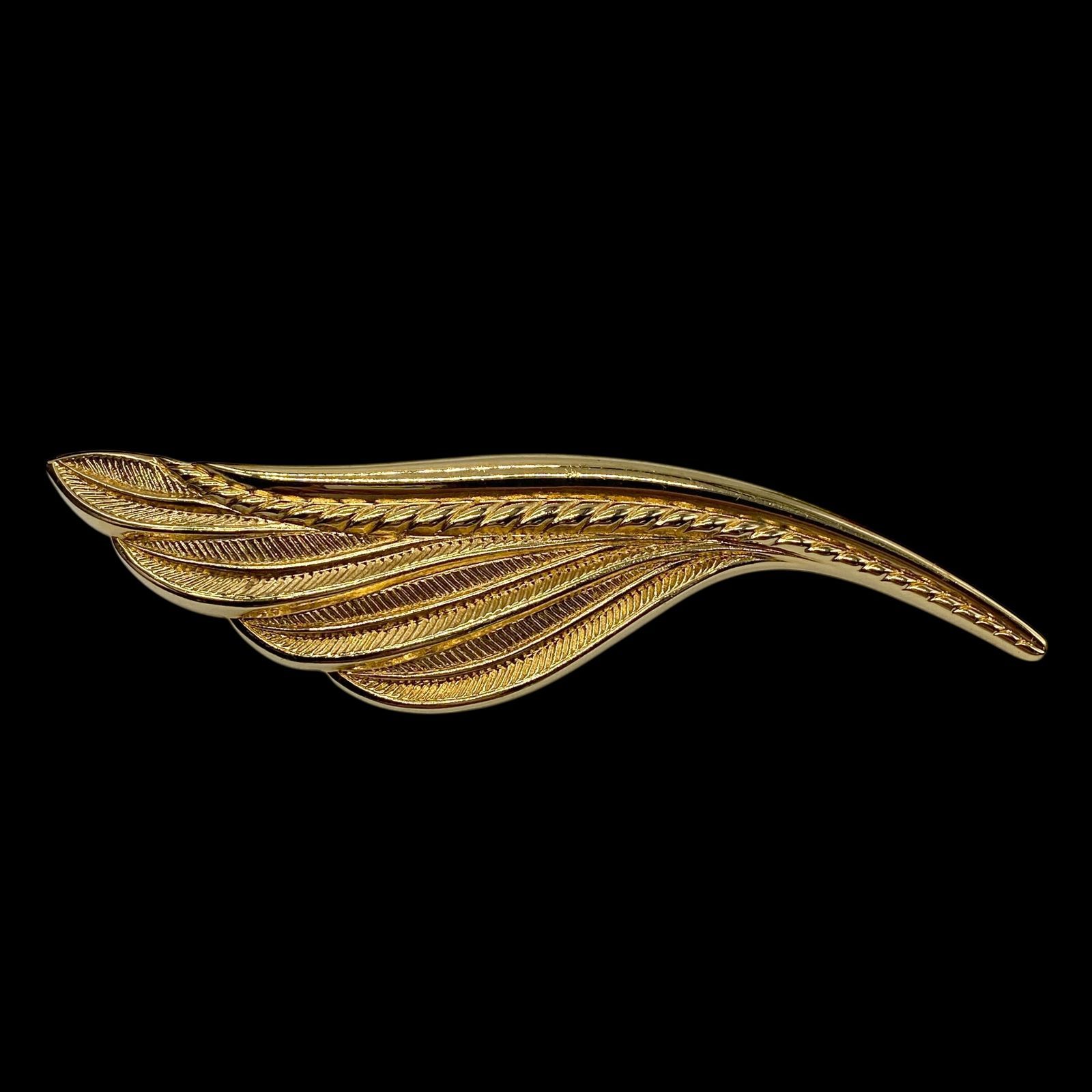 希少 Christian Dior クリスチャン ディオール 大ぶり フェザー