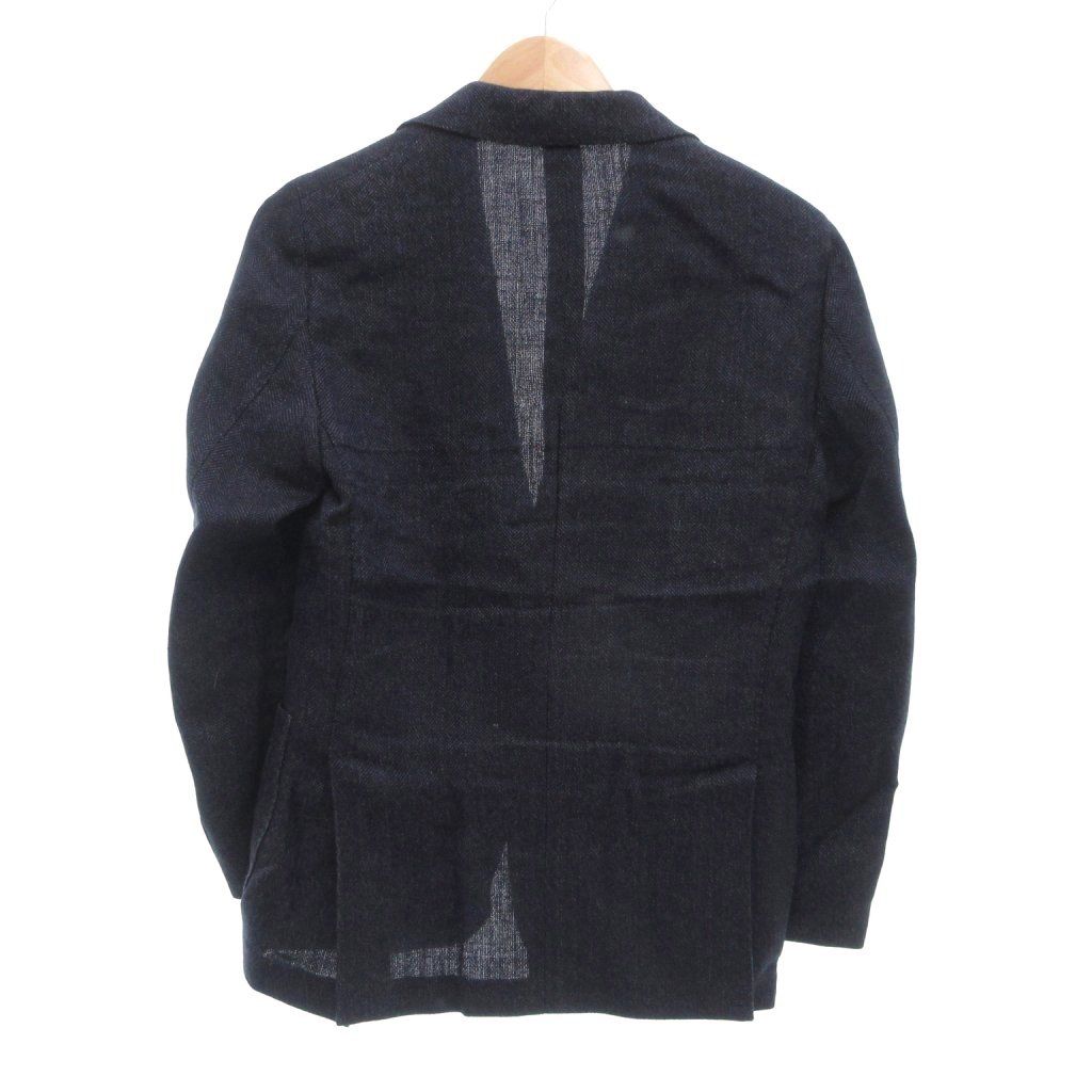ラルディーニ LARDINI ヘリンボーン テーラードジャケット 麻 リネン