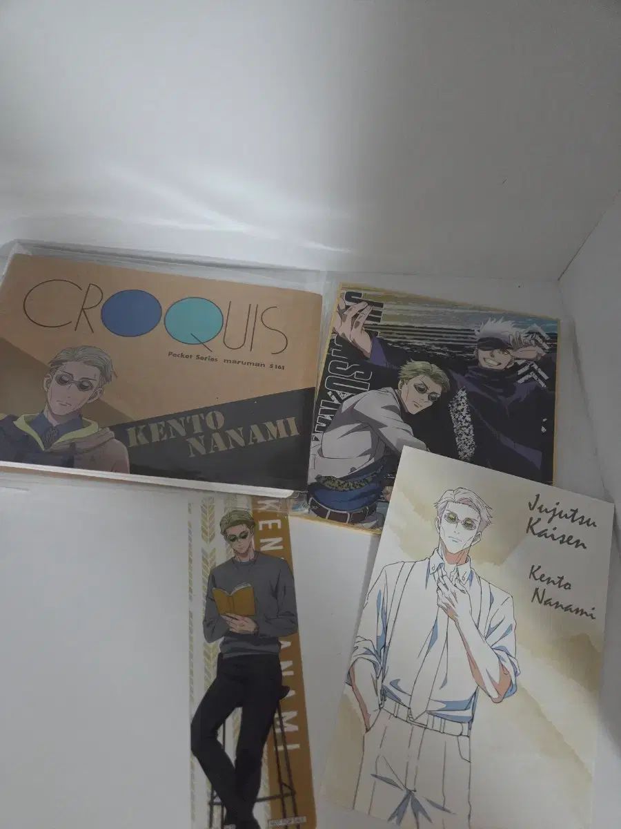 呪術廻戦 七海 五条 ビジュアル色紙 ノート はがき まとめ