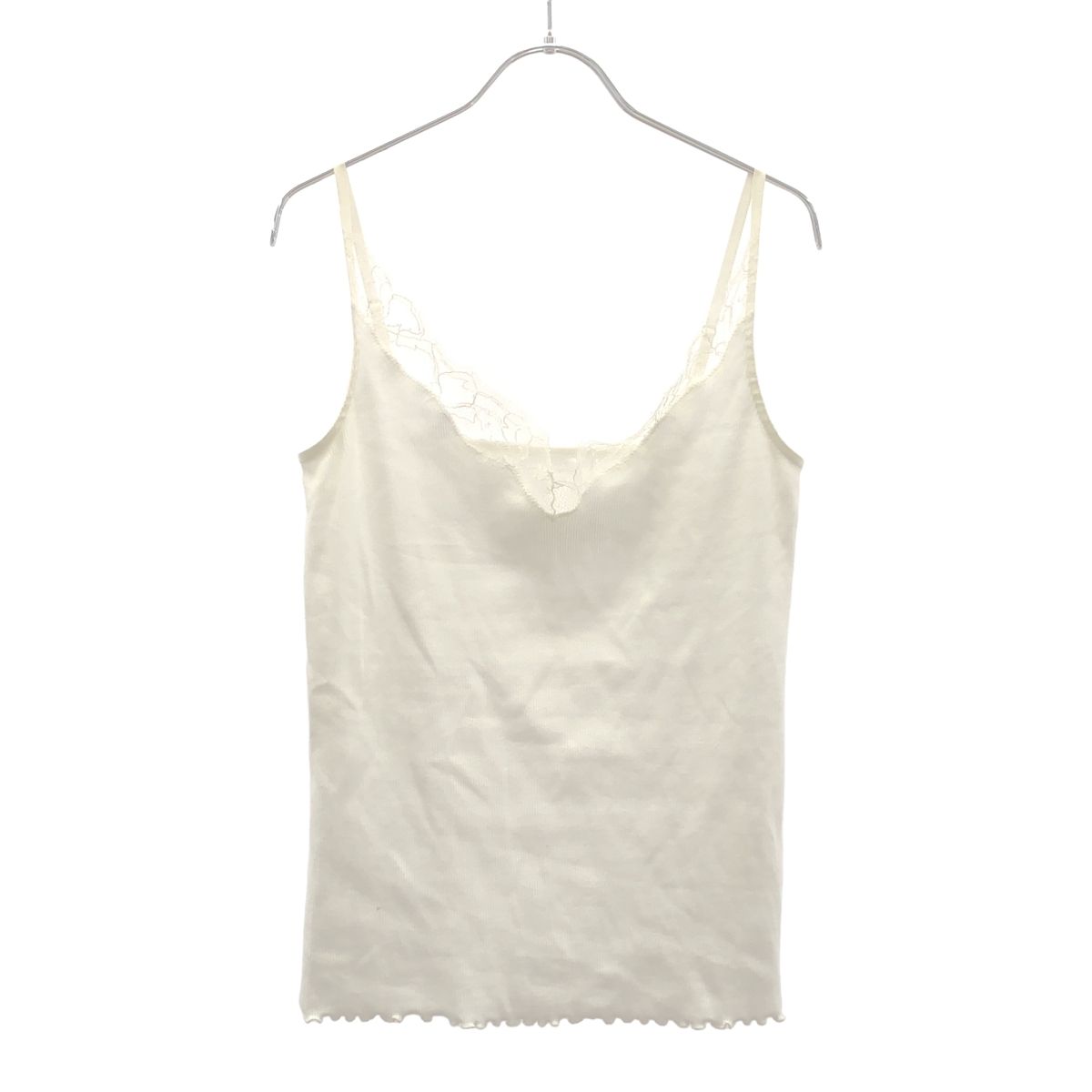 BLAMINK ブラミンク 25 AW レースコンビキャミソール 7917-299-0062 ホワイト F