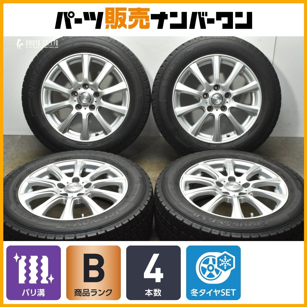 90 ノアヴォクシーなどに JOKER 16 in 6 5 J 40 PCD 114 3 グッドイヤー アイスナビ7 205 60 R SAI プリウスα ステップワゴン ランディ
