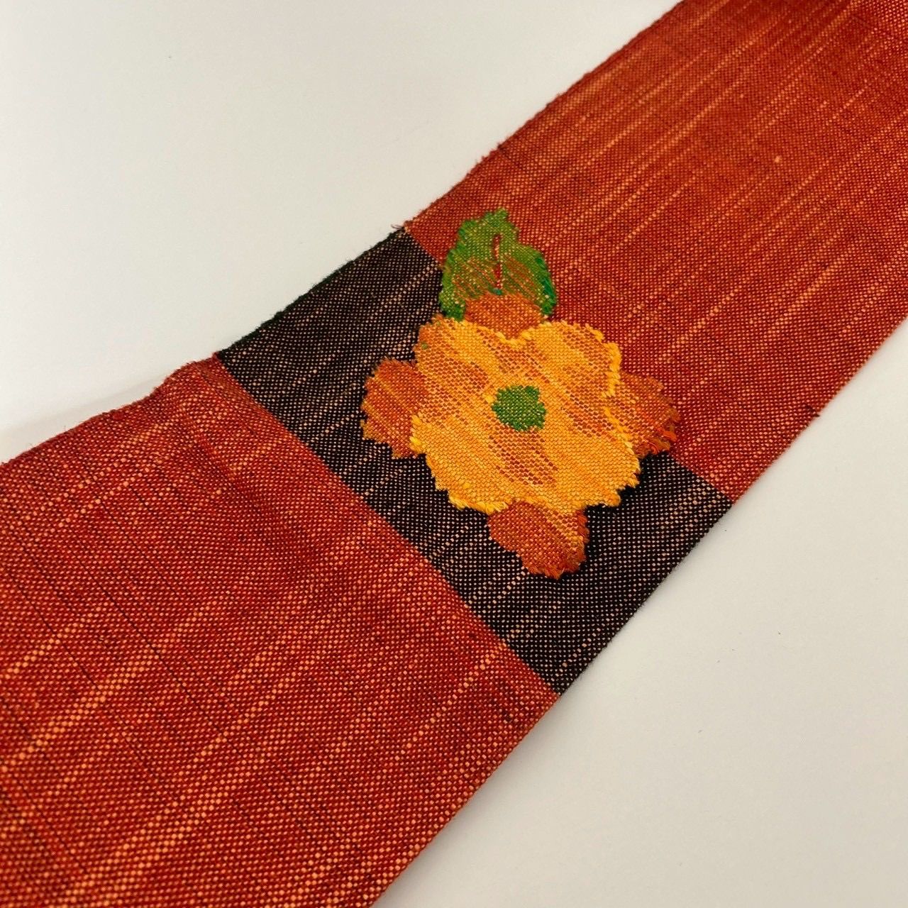 名古屋帯 正絹 真綿紬 素敵な織柄 八寸 MA-1806 - メルカリ