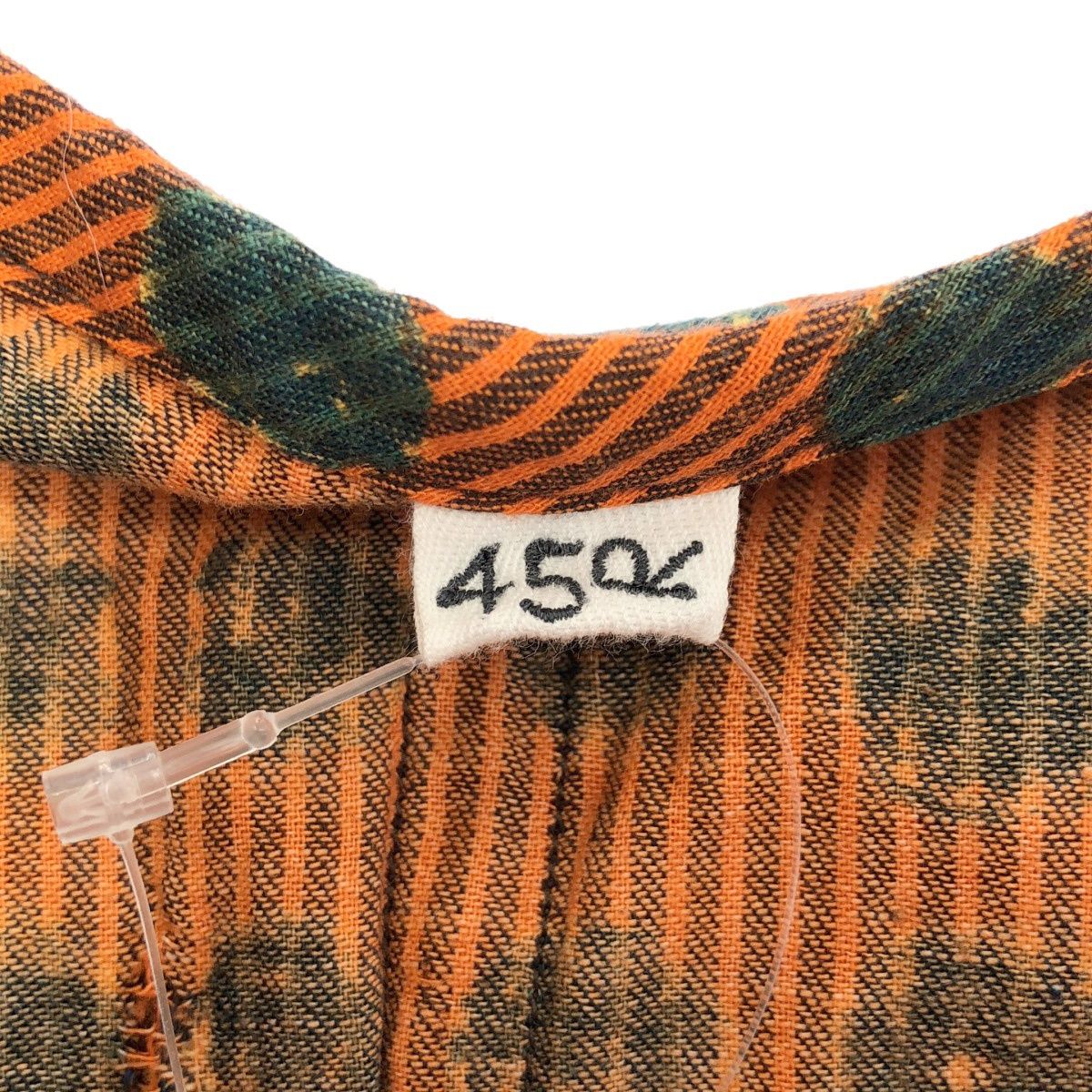 45R フォーティファイブアール ヒッコリー風呂敷のプリントドレス