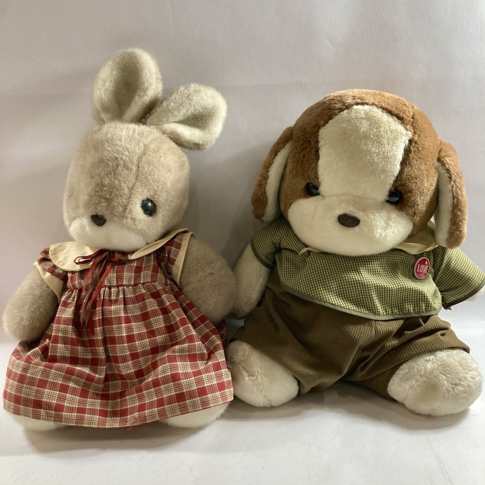 ☆ 希少 昭和レトロ BIGぬいぐるみ 2点 まとめ商品 うさぎ サン