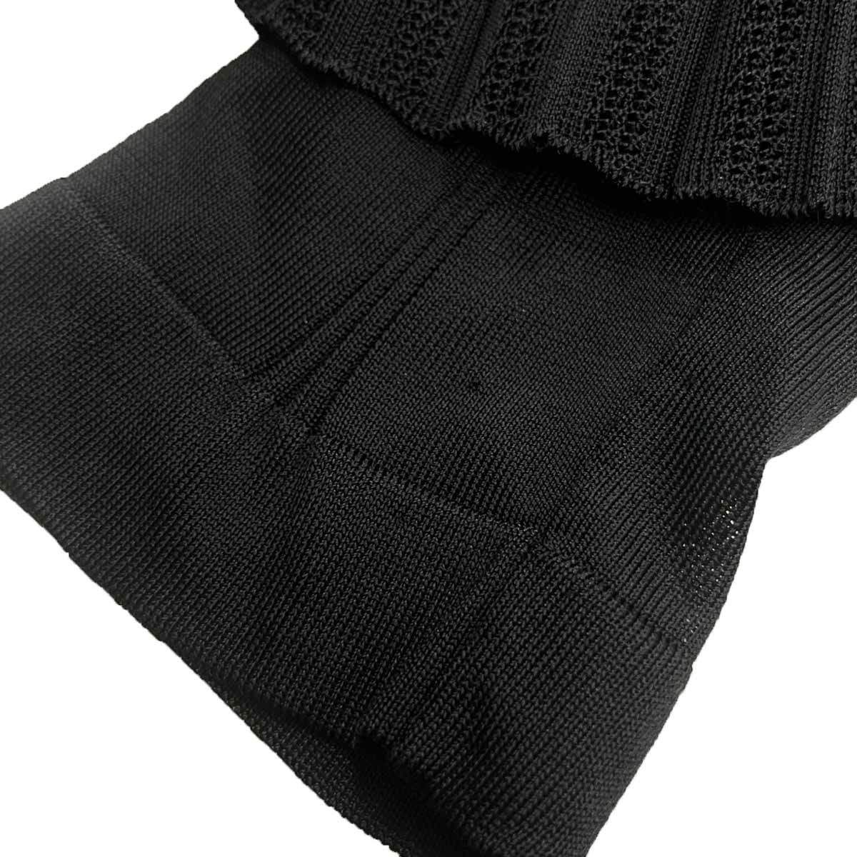 CHANEL シャネル 2008SS フリルスリーブレーヨンニットセーター