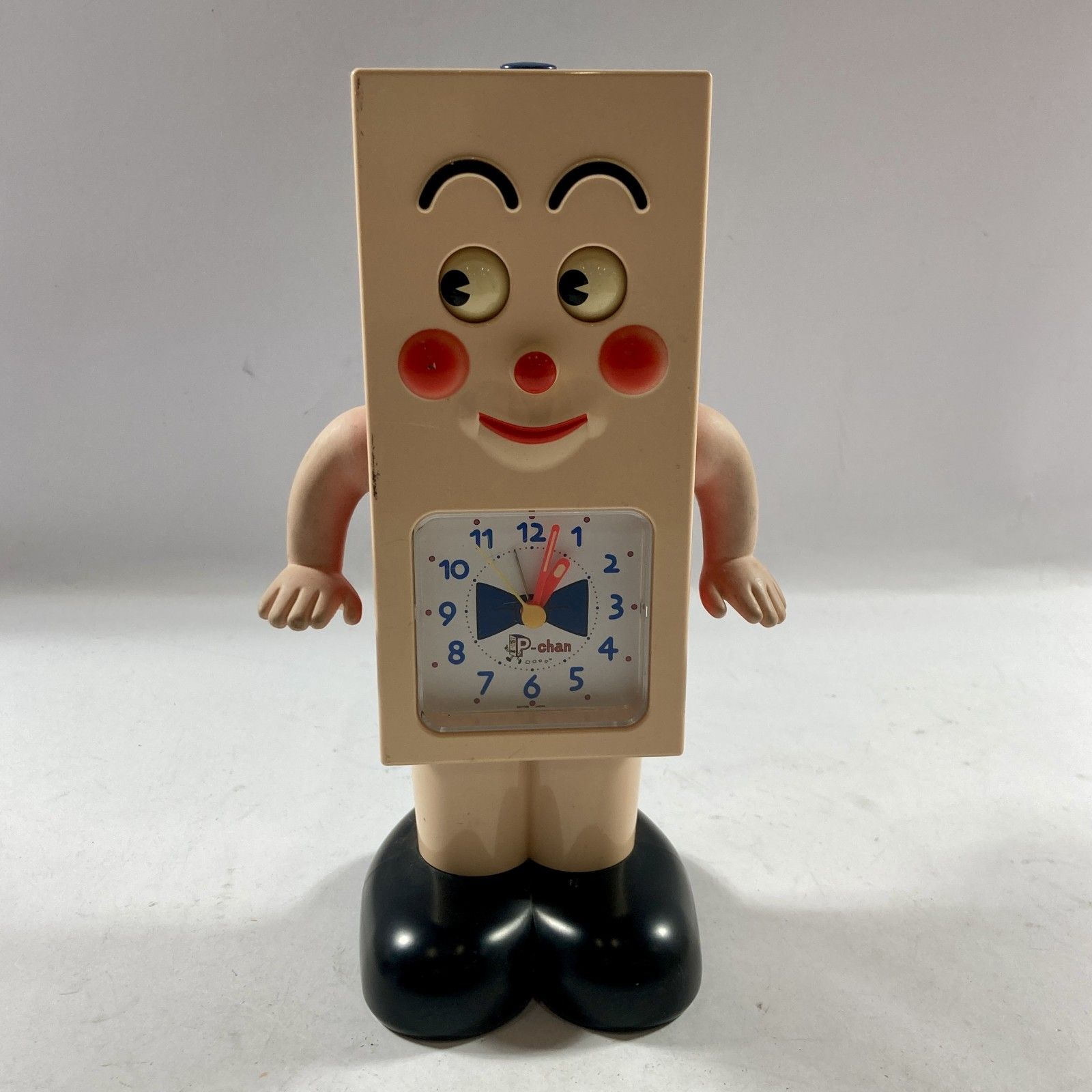 ☆ 希少 レア ポンキッキーズ Pちゃん 目覚まし時計 置き時計 90s 動作