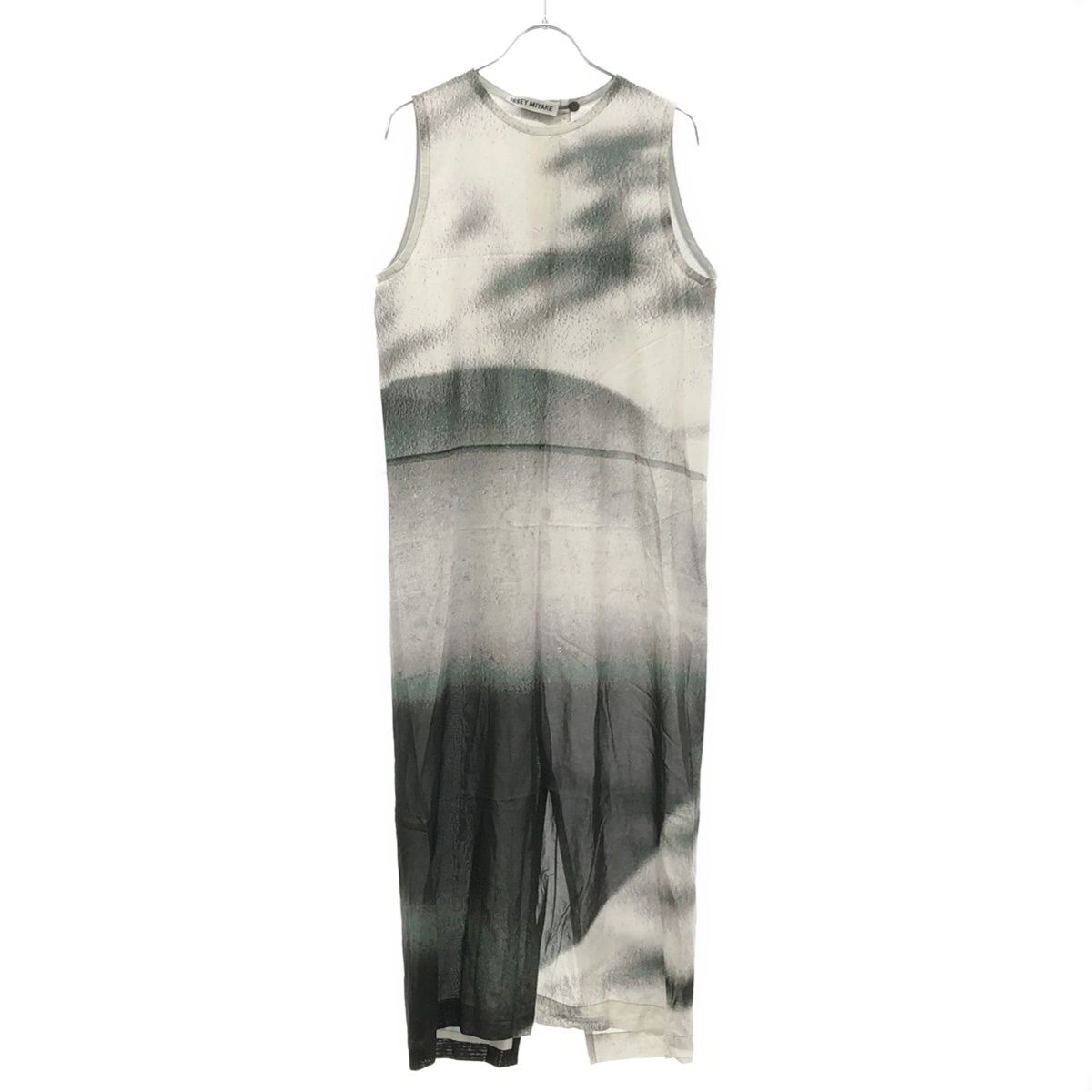 ISSEY MIYAKE イッセイミヤケ グラデーション転写ノースリーブ