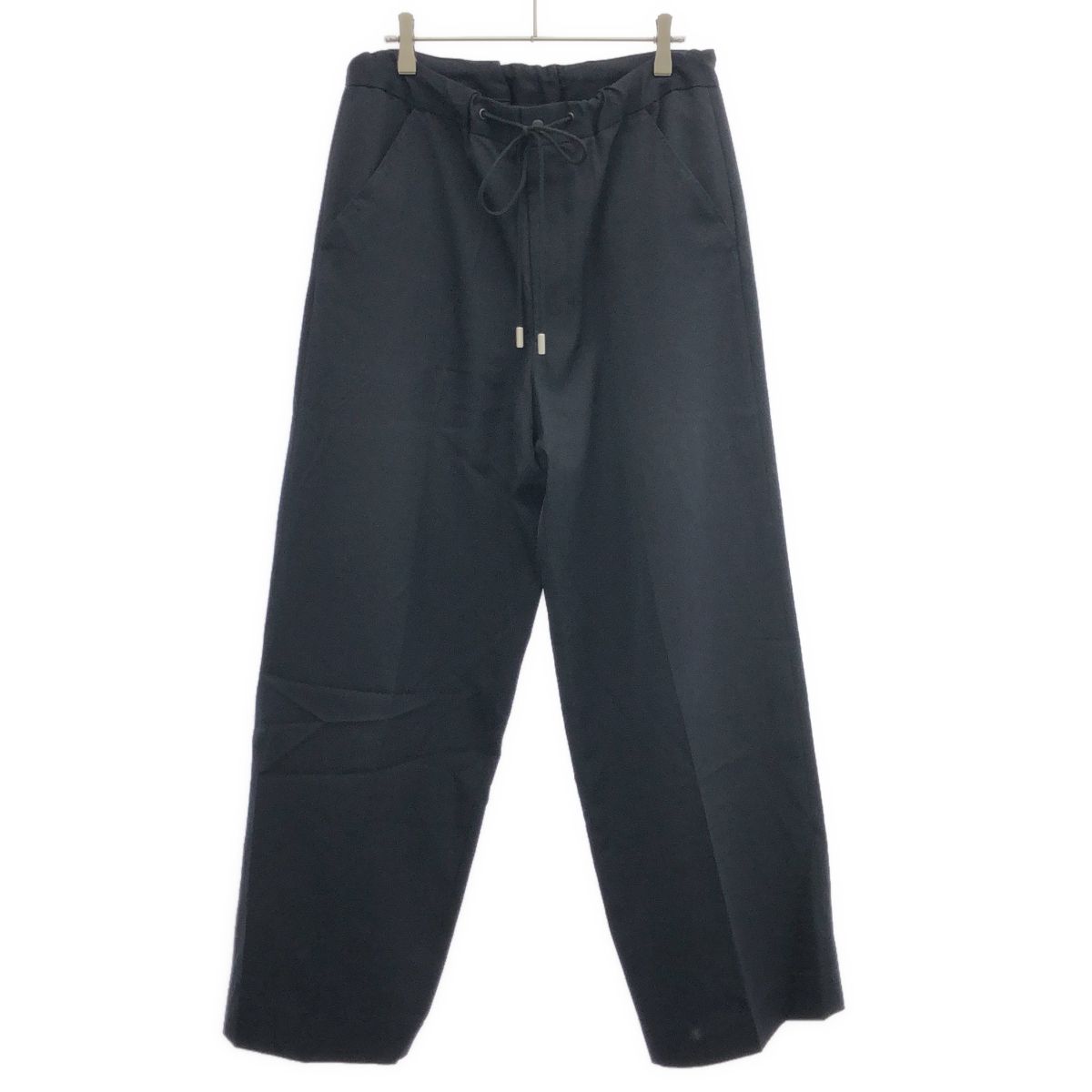 THE RERACS ザ リラクス 20 SS ワイドイージースラックスパンツ SS-REPT-166 ダークネイビー 46