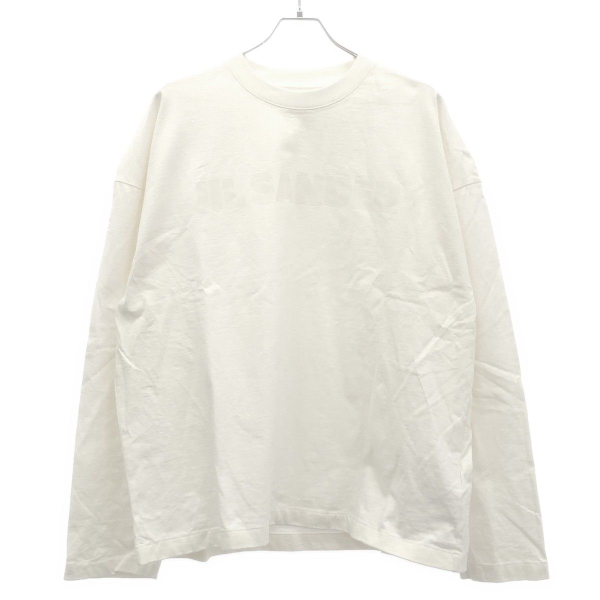 JIL SANDER ジルサンダー 24AW ロゴプリントロングスリーブTシャツ 