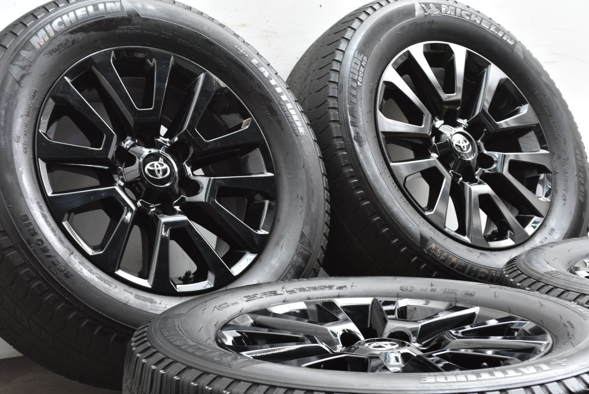 ホイールのみ可】トヨタ 150 ランドクルーザープラド ブラック