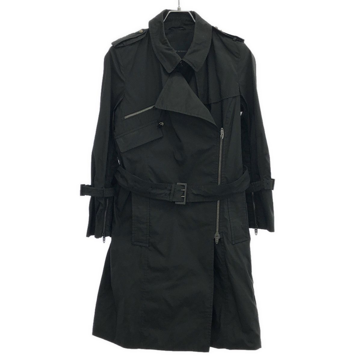 ERMANNO SCERVINO エルマンノ シェルヴィーノ ジップコート ブラック