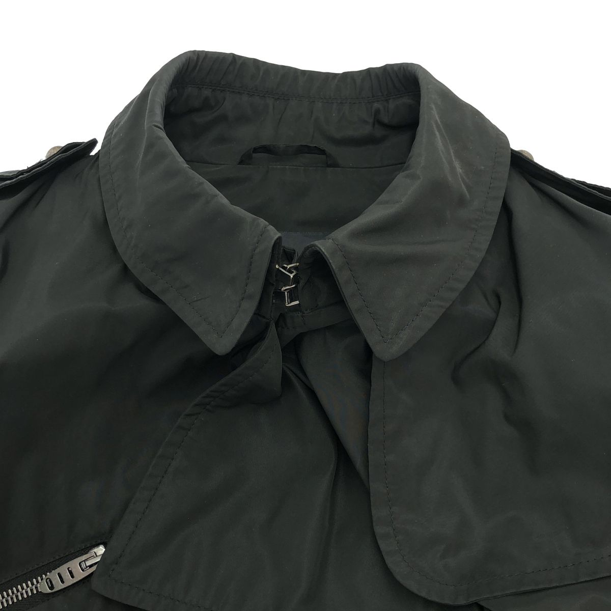 ERMANNO SCERVINO エルマンノ シェルヴィーノ ジップコート ブラック