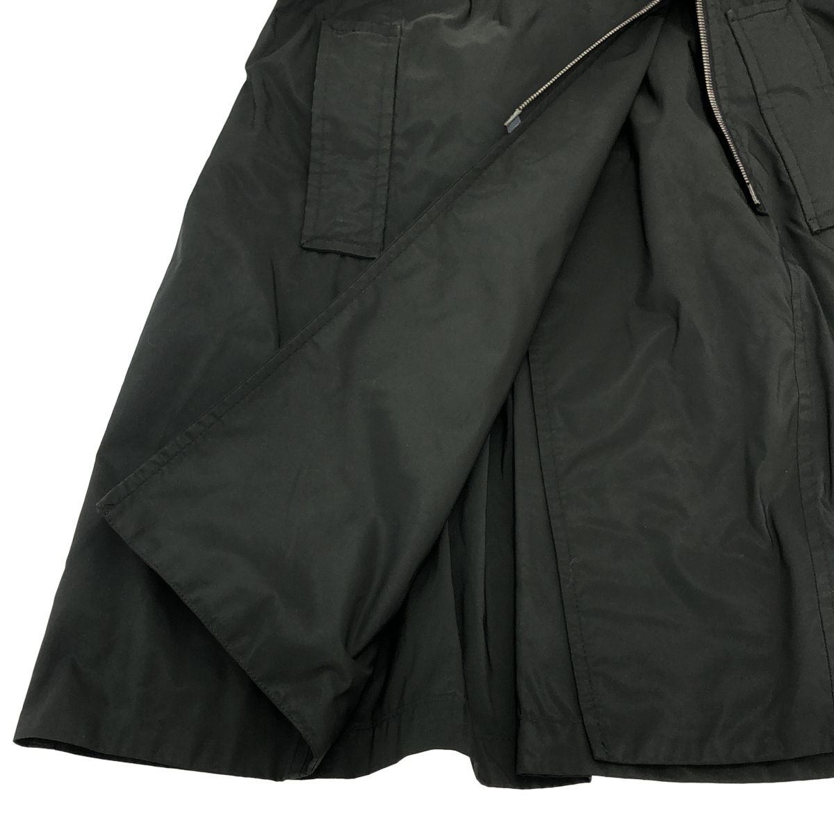 ERMANNO SCERVINO エルマンノ シェルヴィーノ ジップコート ブラック