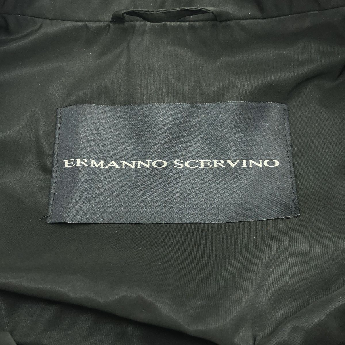 ERMANNO SCERVINO エルマンノ シェルヴィーノ ジップコート ブラック