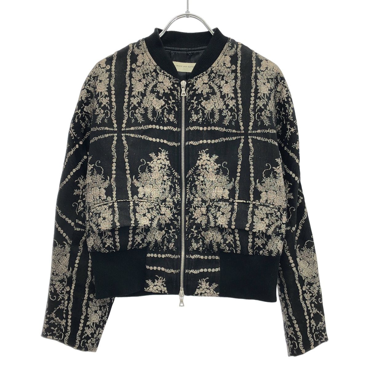 DRIES VAN NOTEN ドリスヴァンノッテン 15SS ジャガードジップアップ