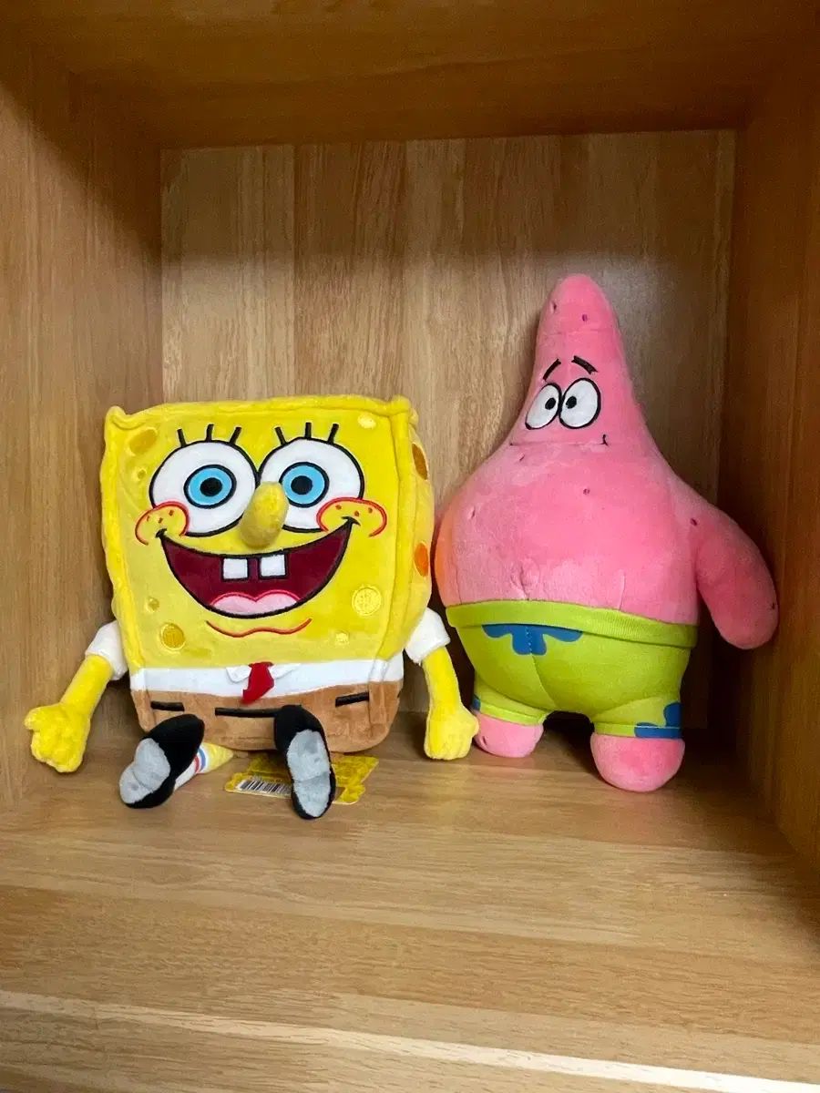 スポンジボブ/パトリック ぬいぐるみ セット - メルカリ