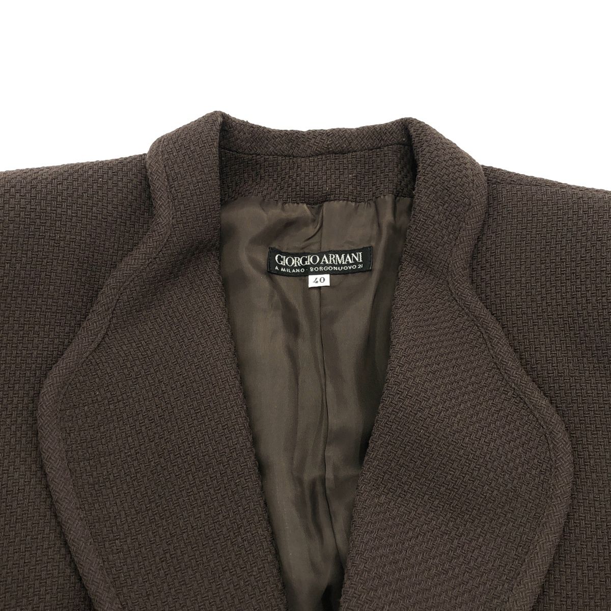 GIORGIO ARMANI ジョルジオアルマーニ 1980's テーラードジャケット