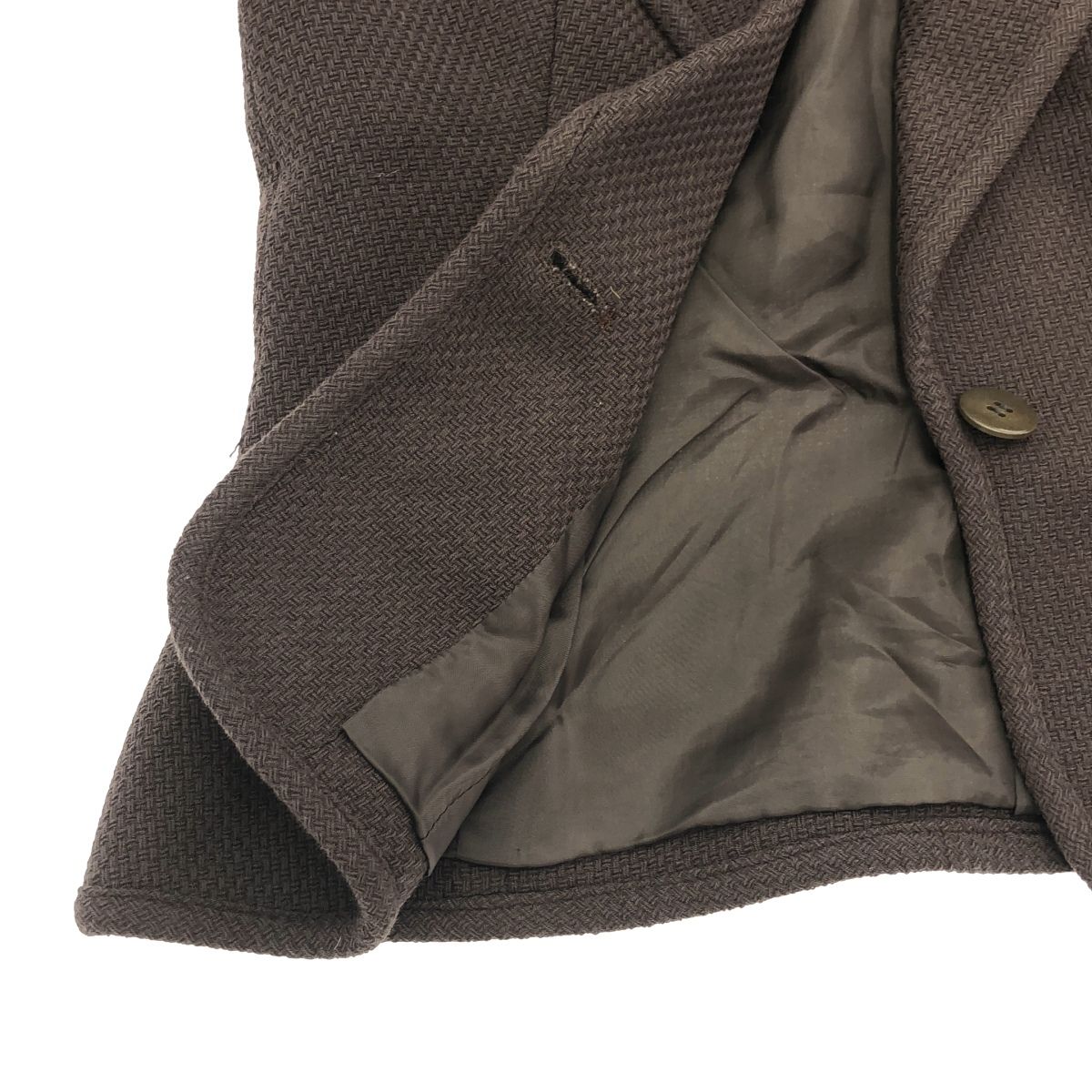 Giorgio Armani ブラウン テーラードジャケット GIORGIO ARMANI ジョルジオアルマーニ 1980's テーラードジャケット