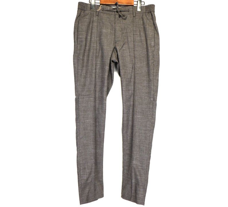 ジャブス アルキヴィオ giab s M 1 A 3718 永久クリース スラックス パンツ 46273