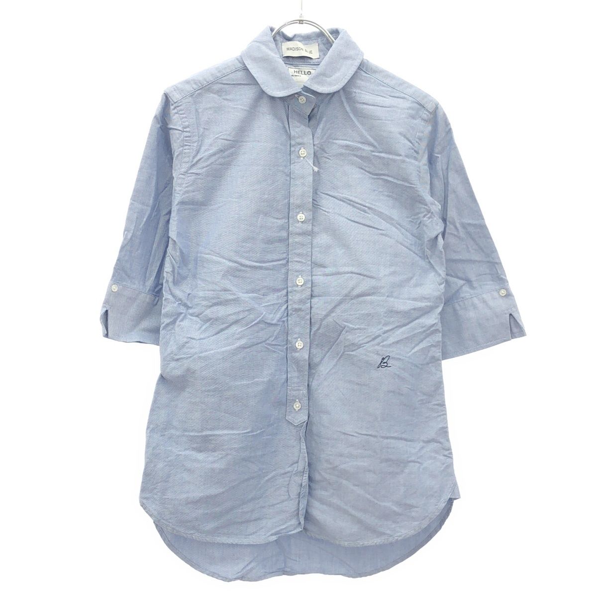 MADISON BLUE マディソンブルー 15AW ハーフスリーブオックスフォード