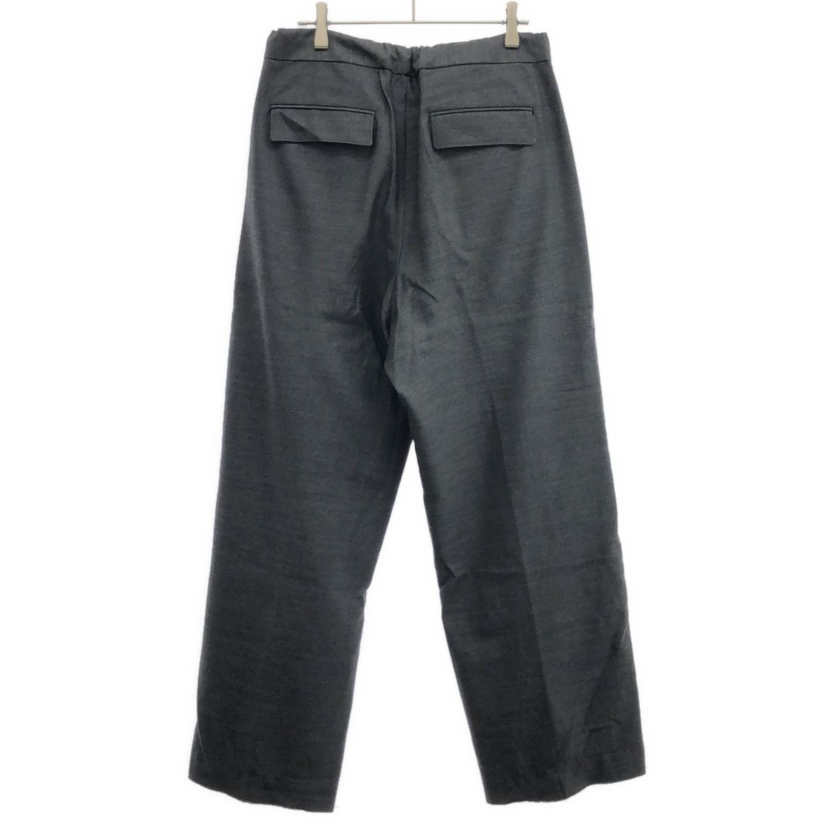 THE RERACS ザ リラクス 19 SS ワイドイージースラックスパンツ SS-REPT-149-2 チャコールグレー 46