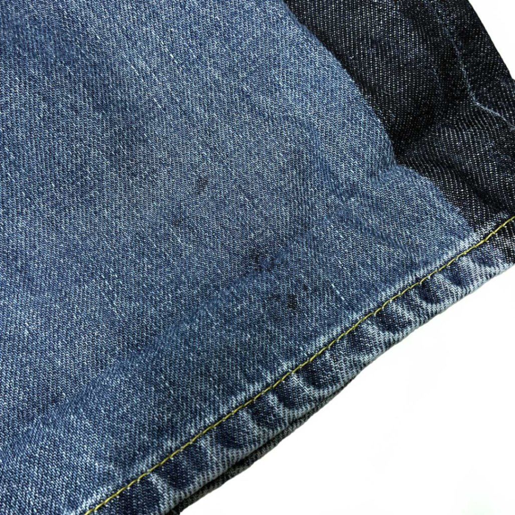 CINOH チノ サイドラインハイウエストワイドデニムパンツ C-DE-006C