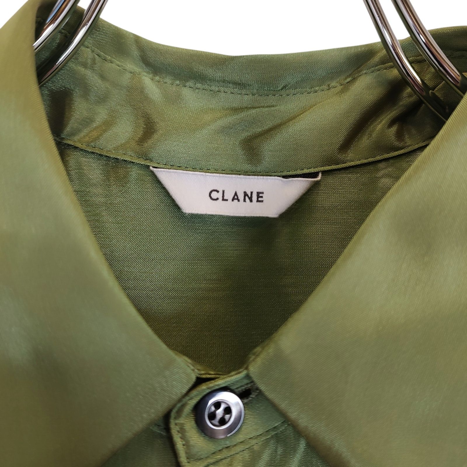 CLANE クラネ CHAMBRAY LOOSE SHIRT シャンブレー ルーズ 長袖 シャツ 