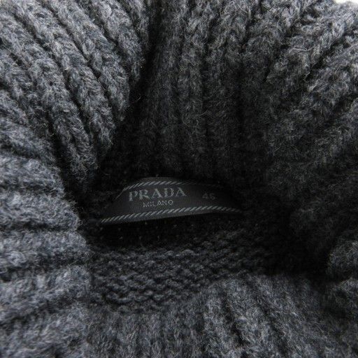 プラダ PRADA 美品 2022 シェットランドウール ニット セーター