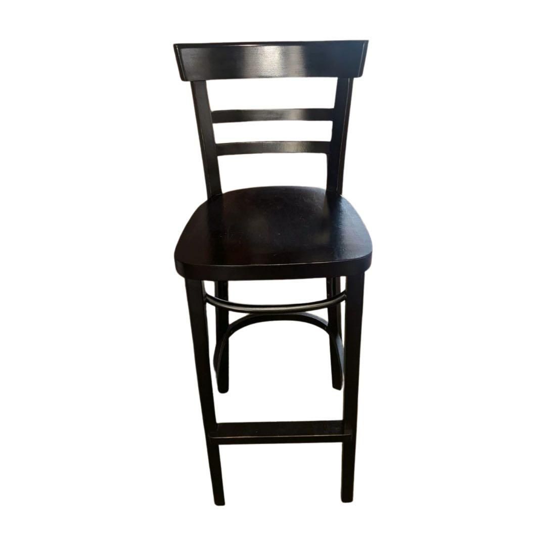 CRES　クレス　曲木　ハイチェア　カウンターチェア　ダークブラウン CRES クレス 曲木 ハイチェア カウンターチェア ダークブラウン - メルカリ