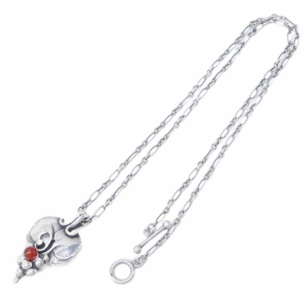 ジョージジェンセン GEORG JENSEN 1996 イヤーペンダント ネックレス