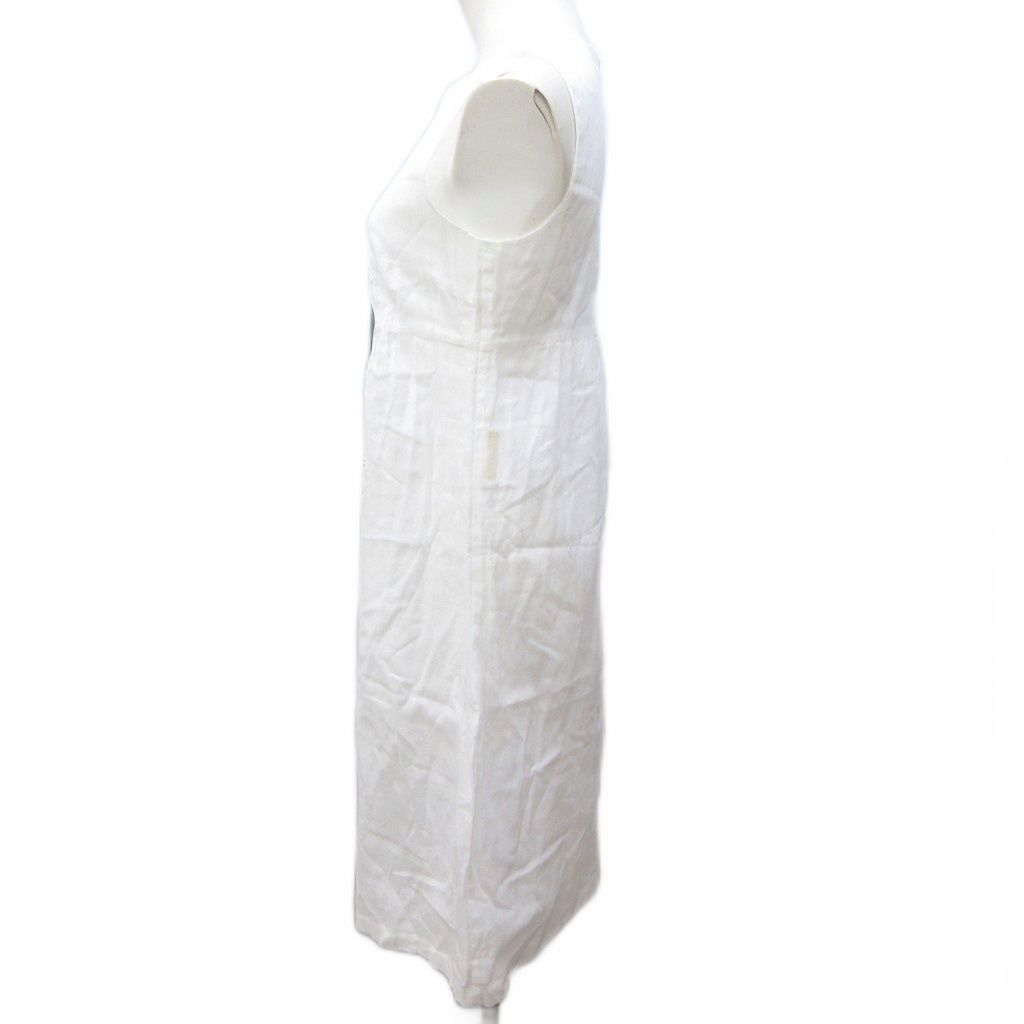 【中古】ミュウミュウ 05SS Archive ワンピース プリント パッチ ビジュー デザイン ノースリーブ ひざ丈 38 約S ミュウミュウ miumiu 05SS Archive ワンピース プリント パッチ