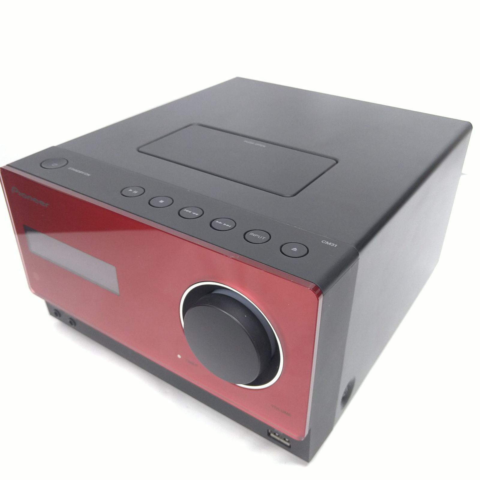 中古／美品】Pioneer CDミニコンポーネントシステム X-CM31-R レッド