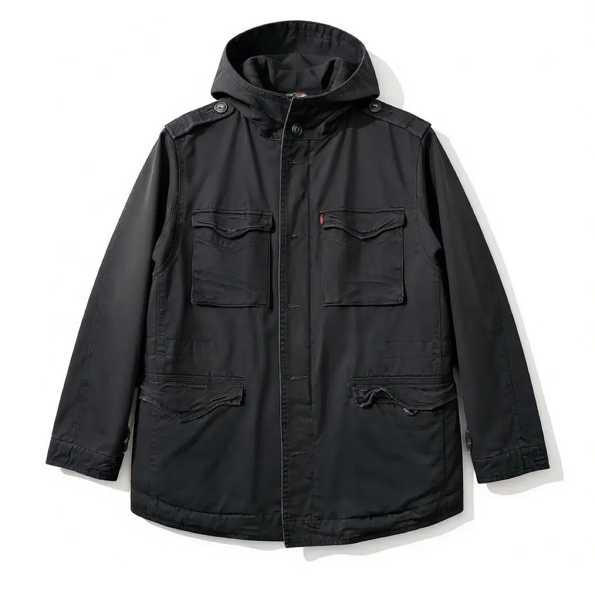 リーバイス ブラック マウンテンパーカー ジャケット L