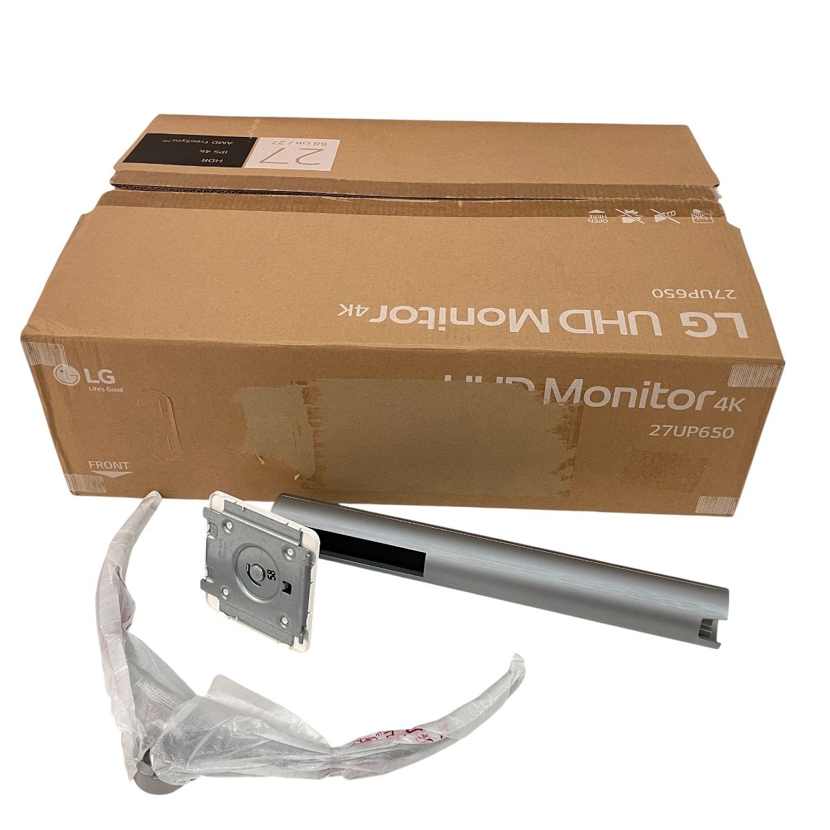 LG 27 UP 650 W 27インチ 液晶 モニター ディスプレイ 4 K PC 製