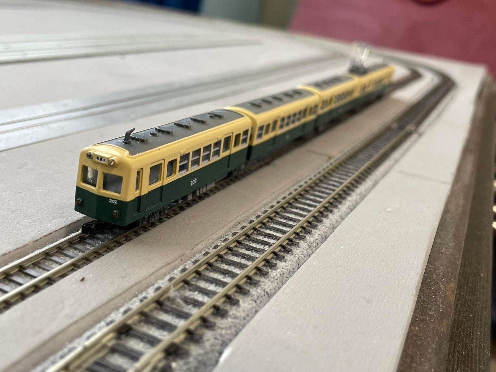 Nナロー三岐北勢線K77編成 ヘッド＆テール点灯、室内灯付き - メルカリ