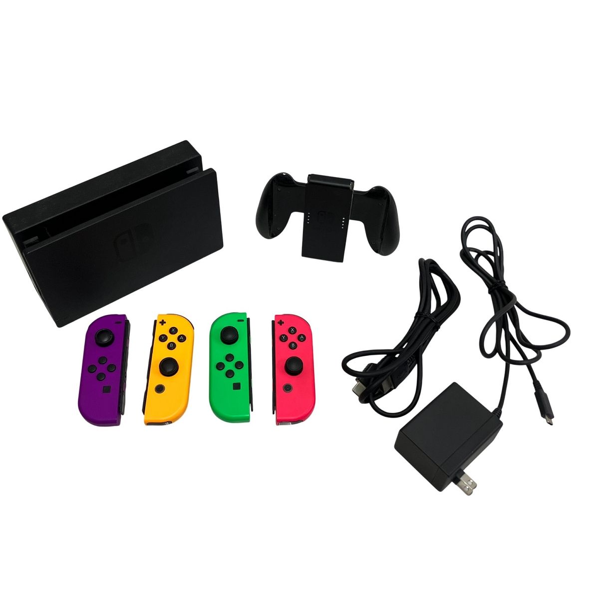 Nintendo Switch HAC-001 グリーン ピンク ジョイコン2個付き