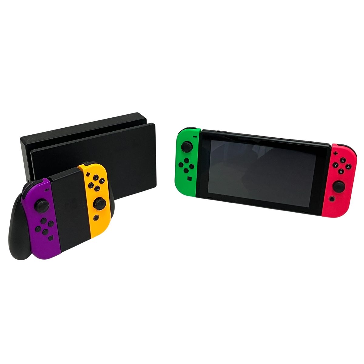 Nintendo Switch HAC-001 グリーン ピンク ジョイコン2個付き