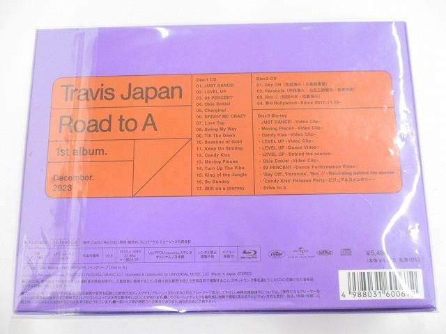 Travis Japan CD CVD Road to A FC 盤