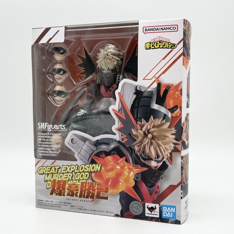 バンダイ 僕のヒーローアカデミア ヒロアカ S H Figuarts 爆豪勝己 かっちゃん 17
