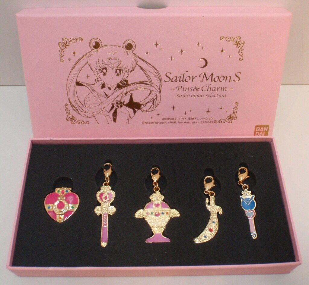 バンダイ セーラームーン20th ピンズ&チャーム セーラームーンS