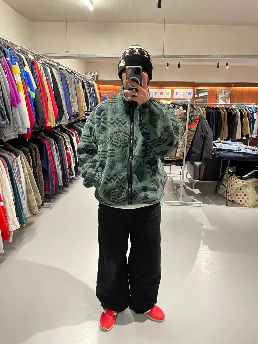 カーゴブロス パータン フリース ジャケット